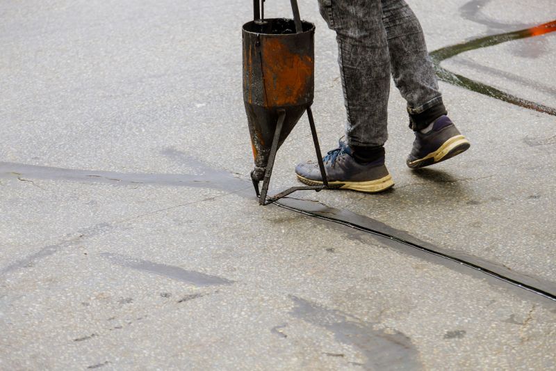 Parking Lot Crack Repair