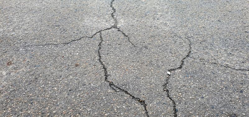 Parking Lot Crack Repair