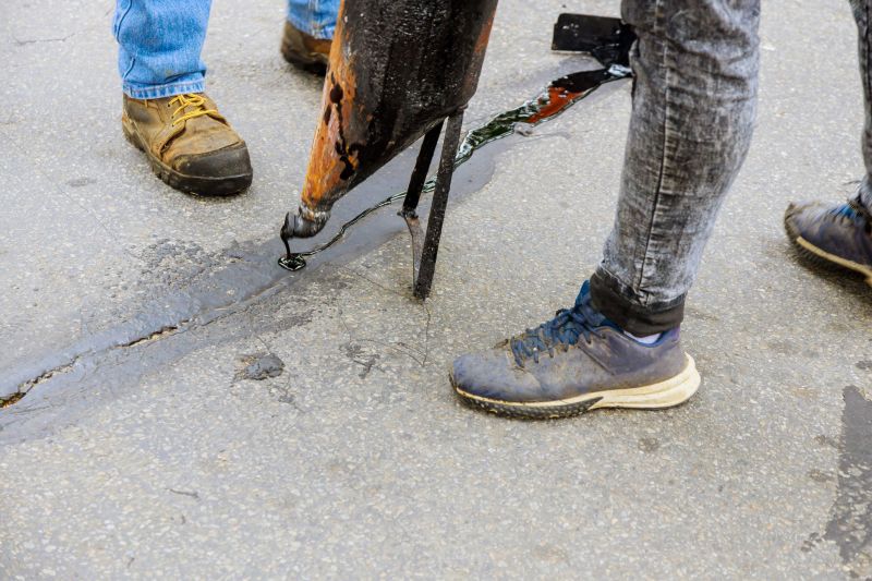 Parking Lot Crack Repair