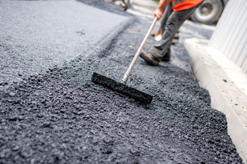 Asphalt Installation Close-Up